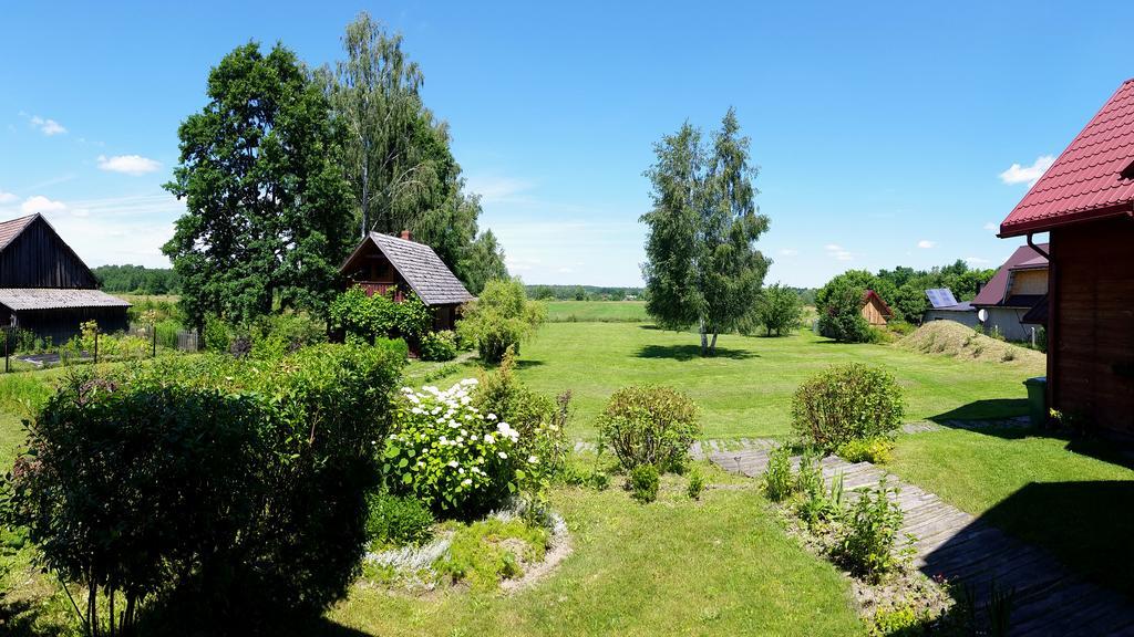 Wisniowy Sad Pensionat Białowieża Exteriör bild