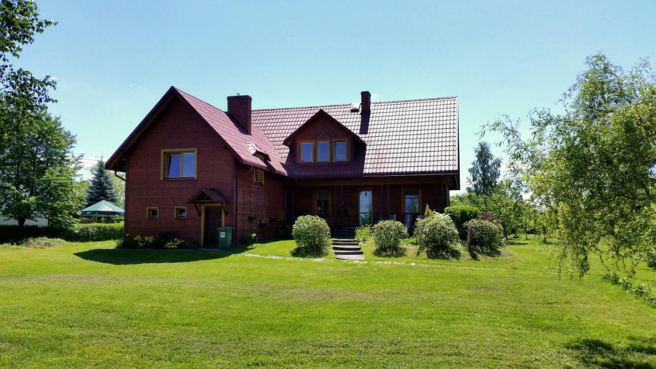 Wisniowy Sad Pensionat Białowieża Exteriör bild