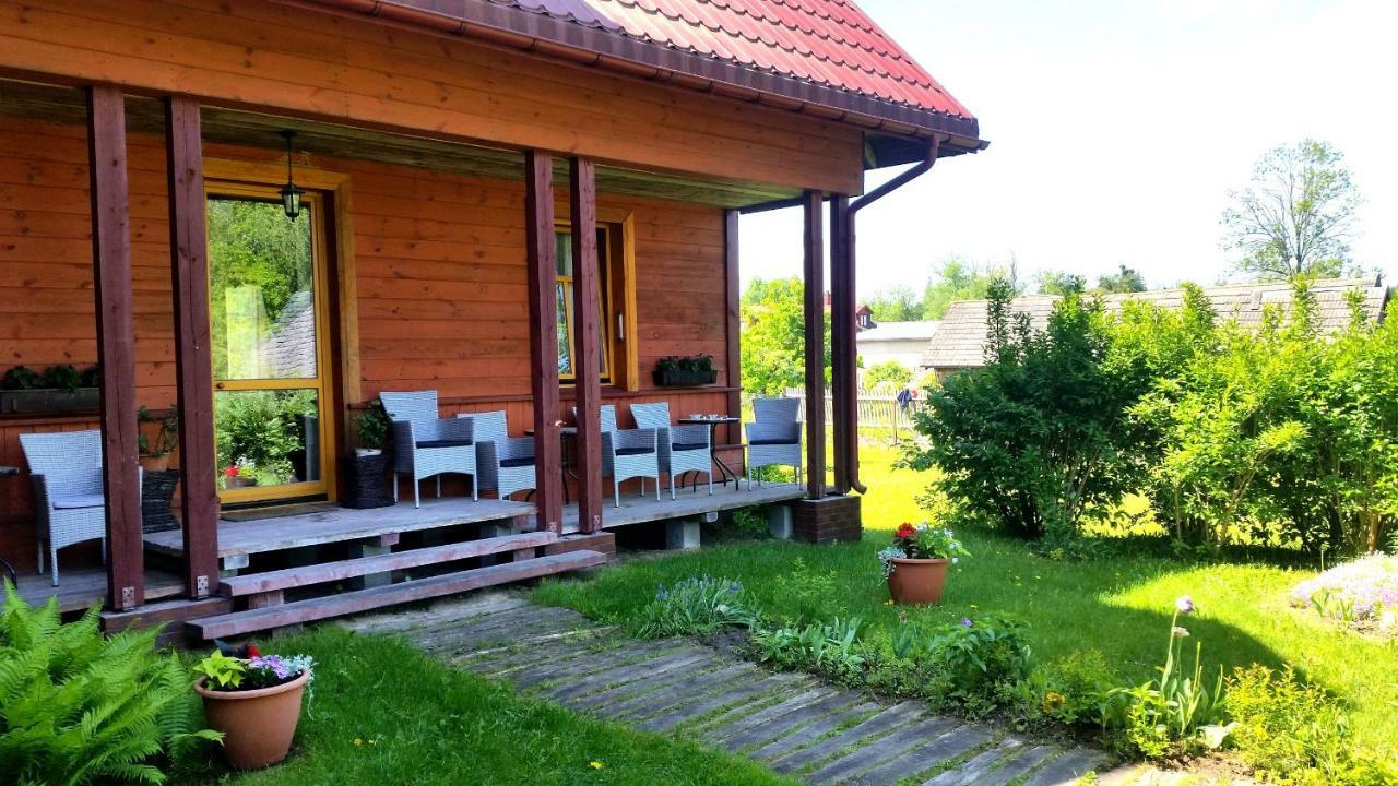 Wisniowy Sad Pensionat Białowieża Exteriör bild